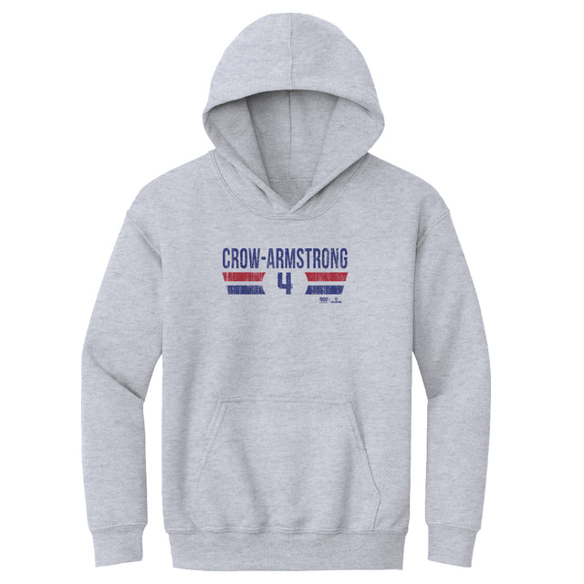 Pete Crow-Armstrong Kids Youth Hoodie | 500 LEVEL