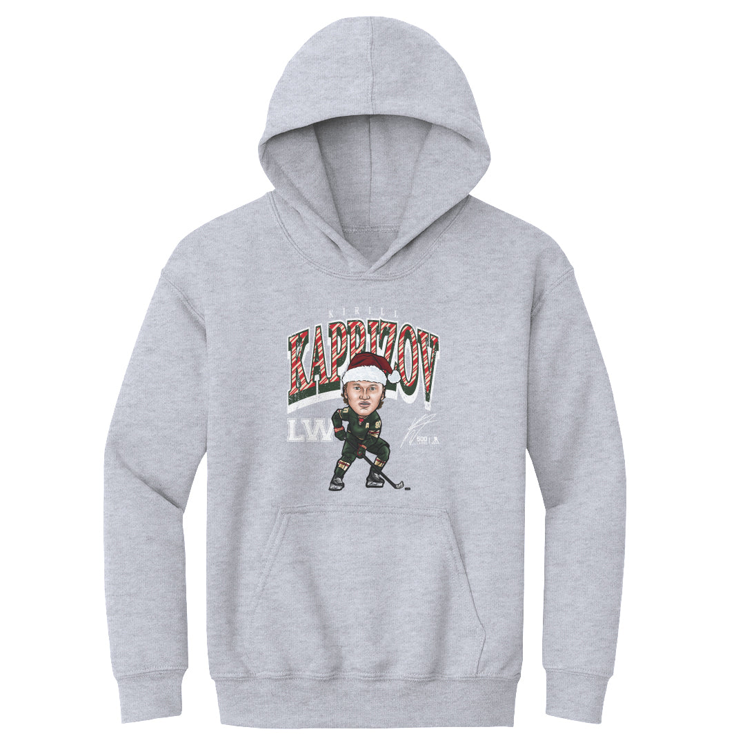 Kirill Kaprizov Kids Youth Hoodie | 500 LEVEL
