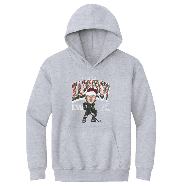 Kirill Kaprizov Kids Youth Hoodie | 500 LEVEL