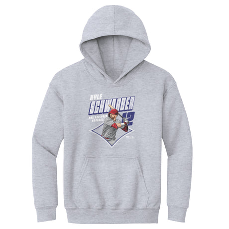 Kyle Schwarber Kids Youth Hoodie | 500 LEVEL