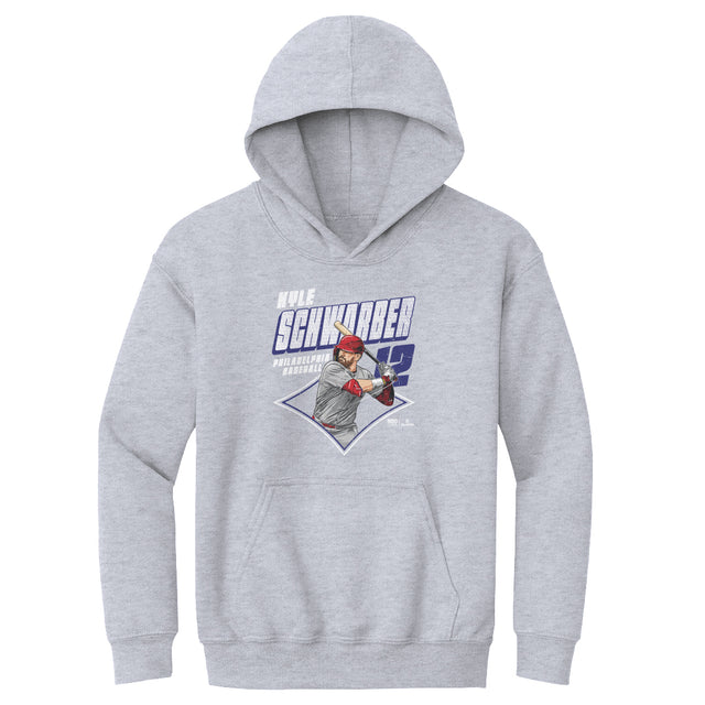 Kyle Schwarber Kids Youth Hoodie | 500 LEVEL