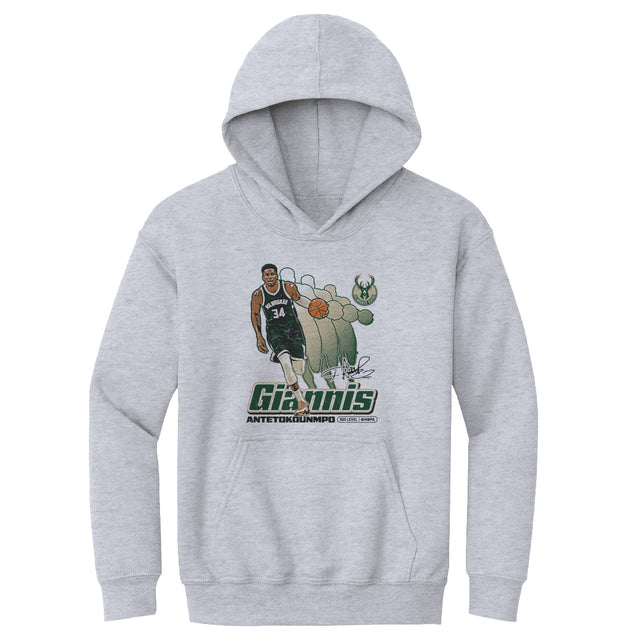 Giannis Antetokounmpo Kids Youth Hoodie | 500 LEVEL