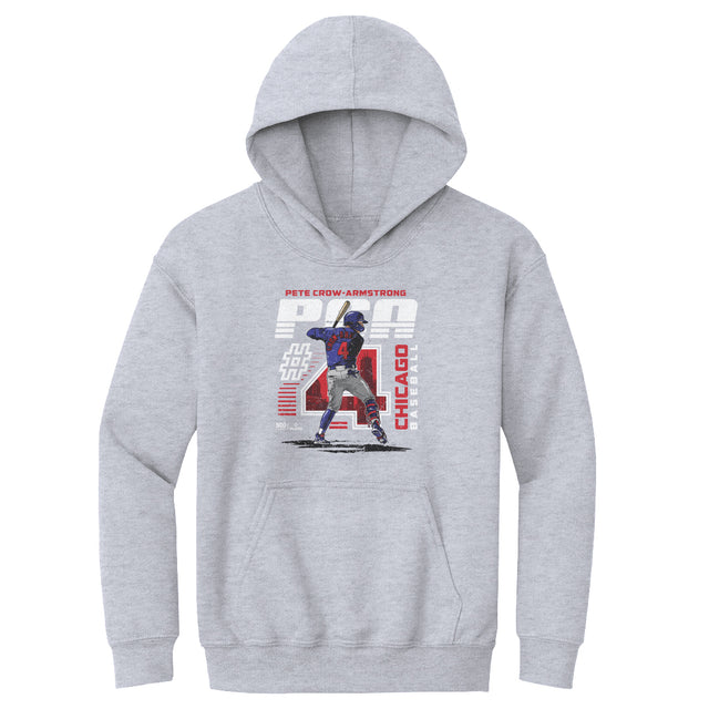 Pete Crow-Armstrong Kids Youth Hoodie | 500 LEVEL