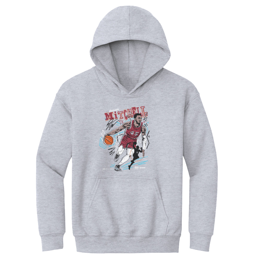 Donovan Mitchell Kids Youth Hoodie | 500 LEVEL