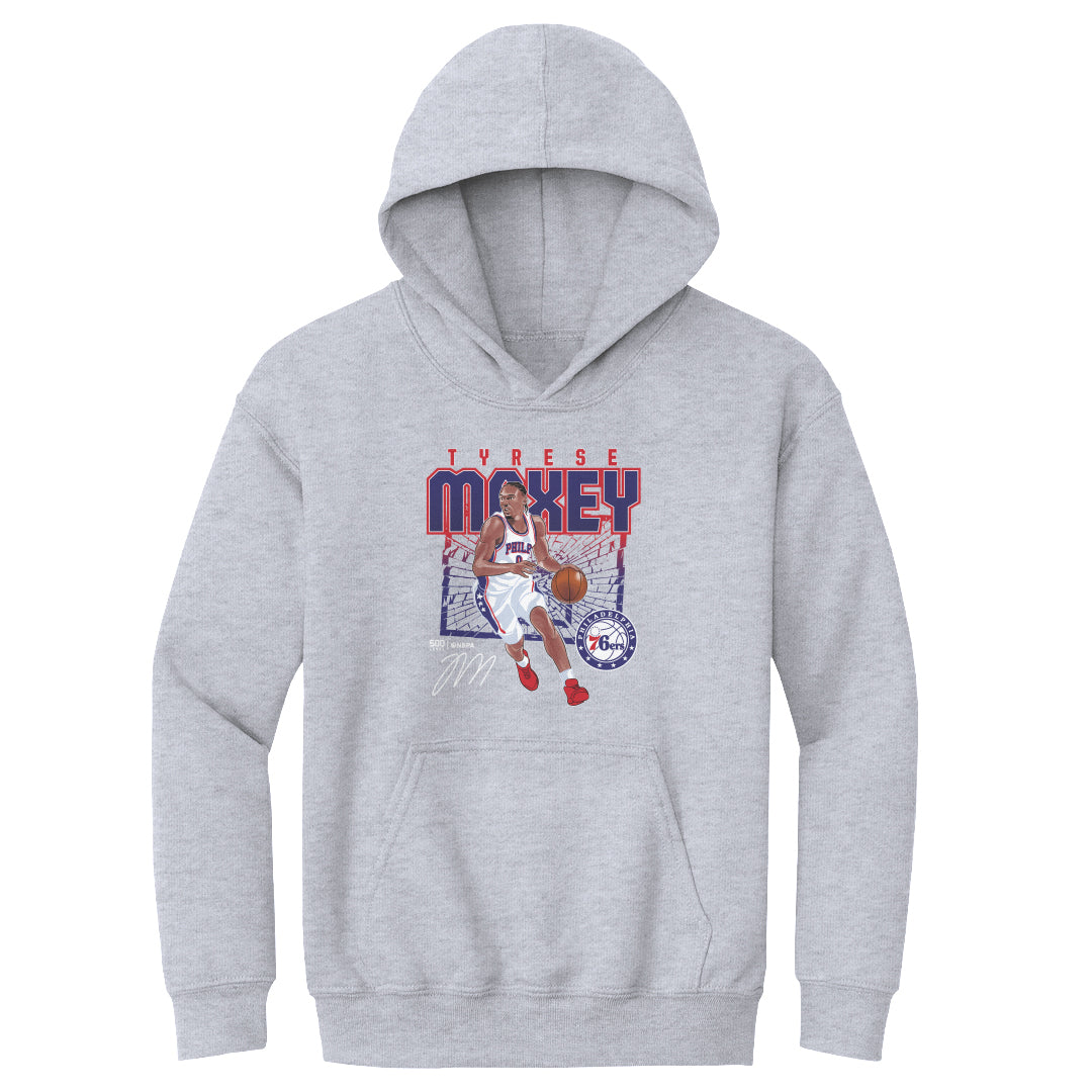 Tyrese Maxey Kids Youth Hoodie | 500 LEVEL