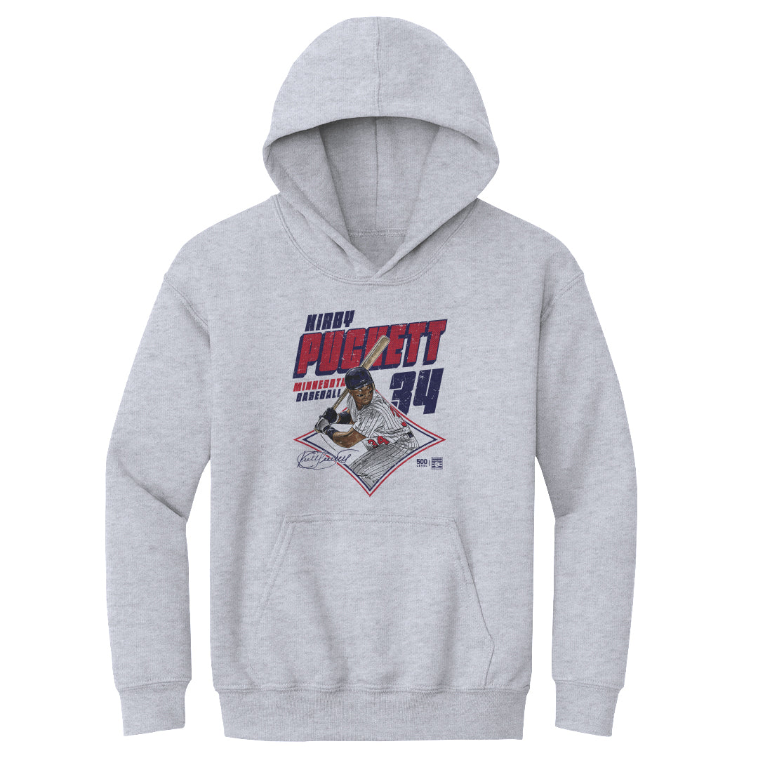 Kirby Puckett Kids Youth Hoodie | 500 LEVEL