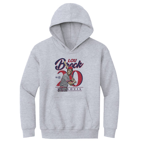 Lou Brock Kids Youth Hoodie | 500 LEVEL