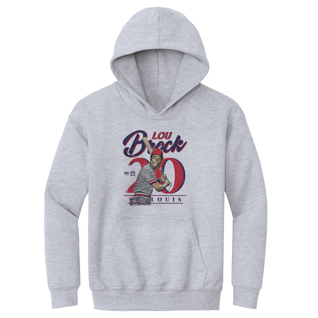 Lou Brock Kids Youth Hoodie | 500 LEVEL