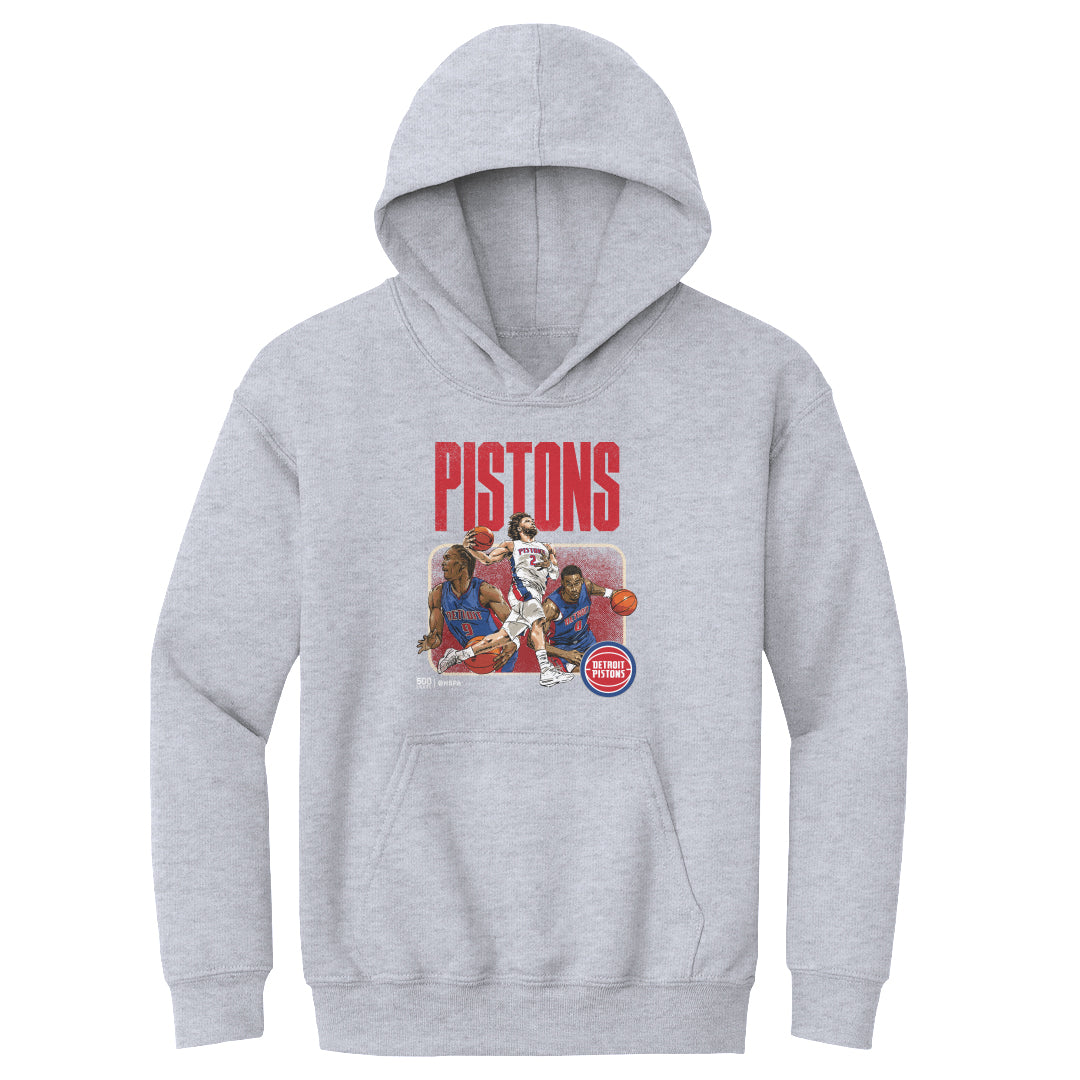 Detroit Pistons Kids Youth Hoodie | 500 LEVEL