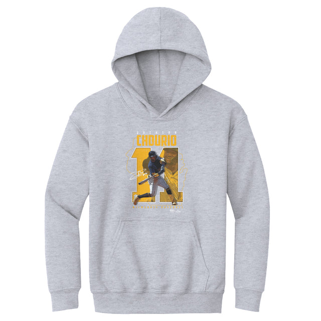 Jackson Chourio Kids Youth Hoodie | 500 LEVEL
