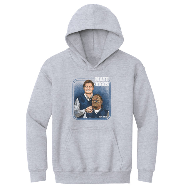 Drake Maye Kids Youth Hoodie | 500 LEVEL