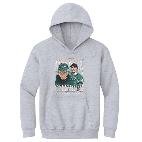 Macklin Celebrini Kids Youth Hoodie | 500 LEVEL