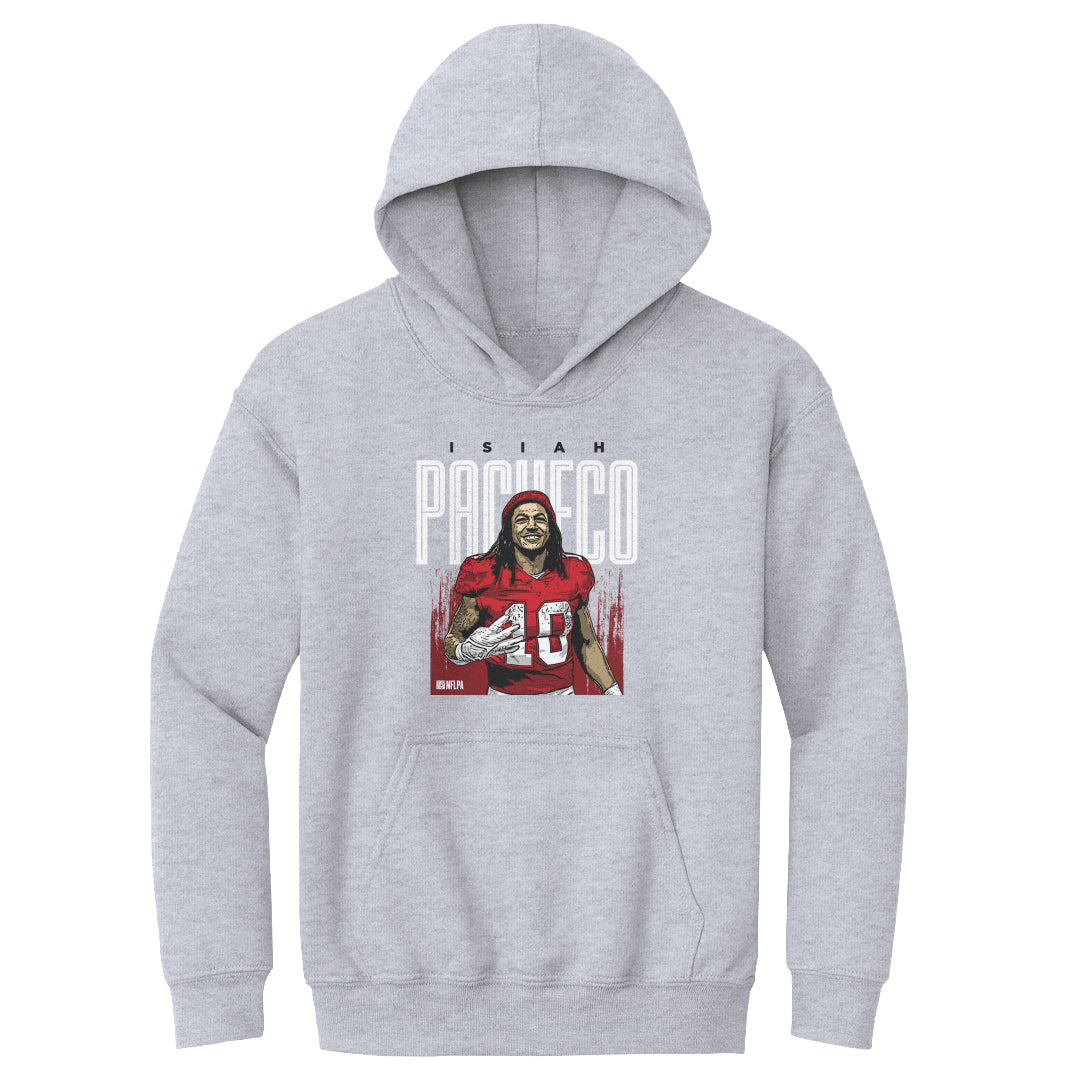 Isiah Pacheco Kids Youth Hoodie | 500 LEVEL