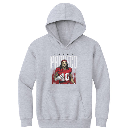 Isiah Pacheco Kids Youth Hoodie | 500 LEVEL