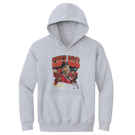 Chris Chelios Kids Youth Hoodie | 500 LEVEL