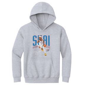 Shai Gilgeous-Alexander Kids Youth Hoodie | 500 LEVEL