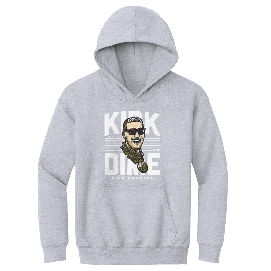 Kirk Cousins Kids Youth Hoodie | 500 LEVEL