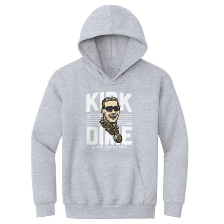 Kirk Cousins Kids Youth Hoodie | 500 LEVEL