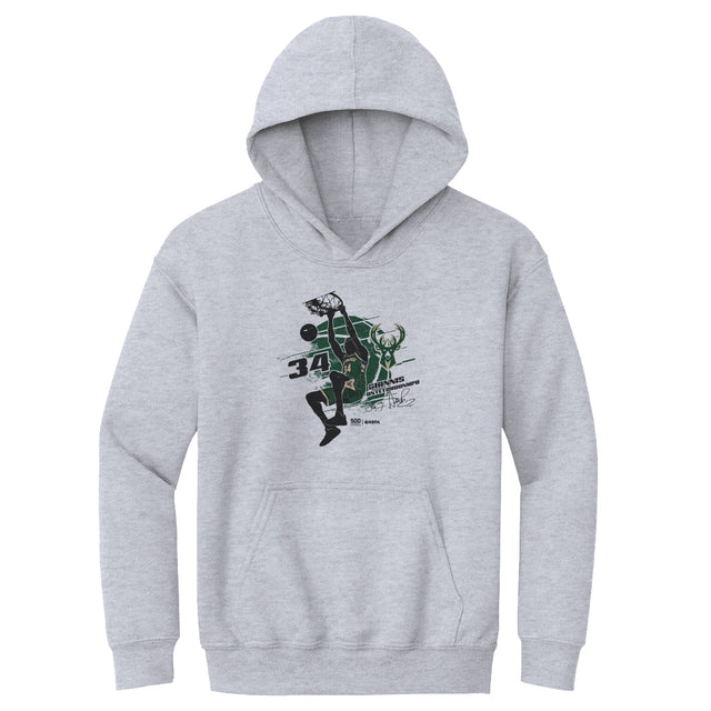 Giannis Antetokounmpo Kids Youth Hoodie | 500 LEVEL
