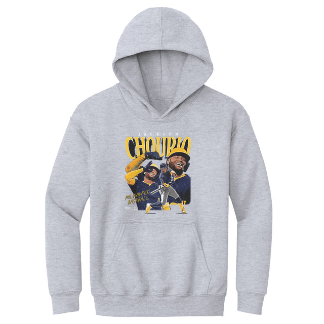 Jackson Chourio Kids Youth Hoodie | 500 LEVEL