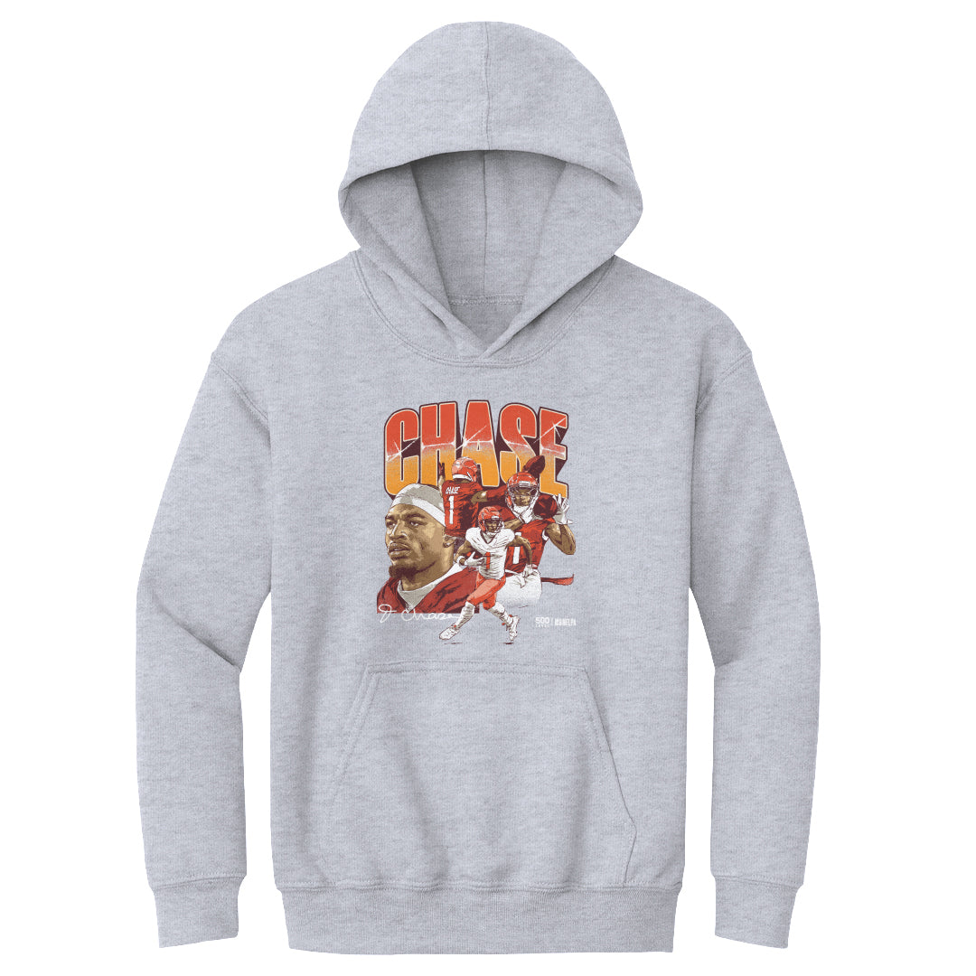 Ja'Marr Chase Kids Youth Hoodie | 500 LEVEL