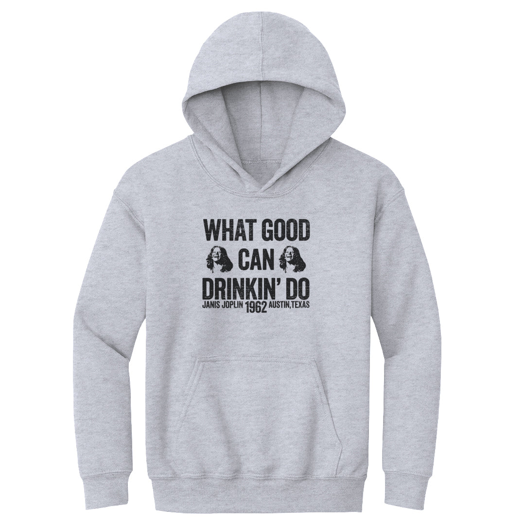 Janis Joplin Kids Youth Hoodie | 500 LEVEL