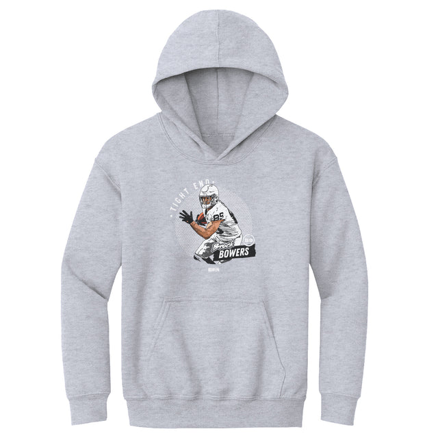 Brock Bowers Kids Youth Hoodie | 500 LEVEL