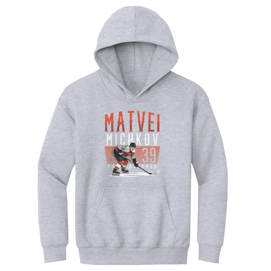 Matvei Michkov Kids Youth Hoodie | 500 LEVEL