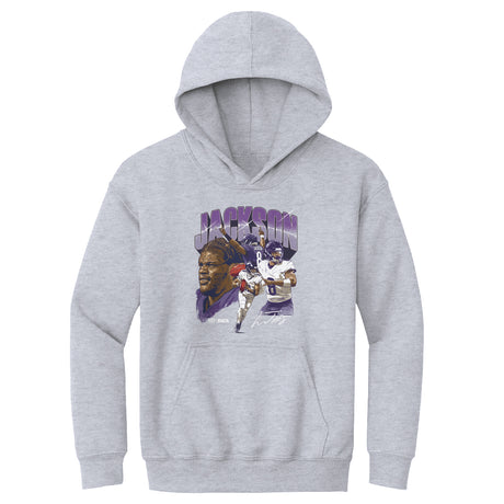 Lamar Jackson Kids Youth Hoodie | 500 LEVEL