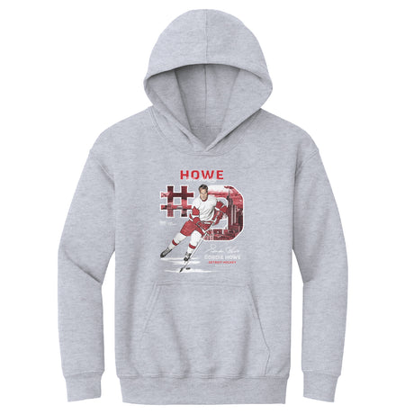 Gordie Howe Kids Youth Hoodie | 500 LEVEL