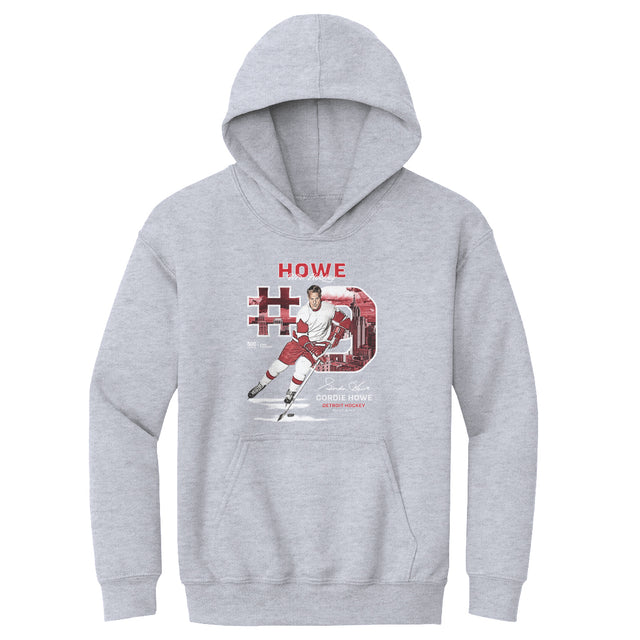 Gordie Howe Kids Youth Hoodie | 500 LEVEL