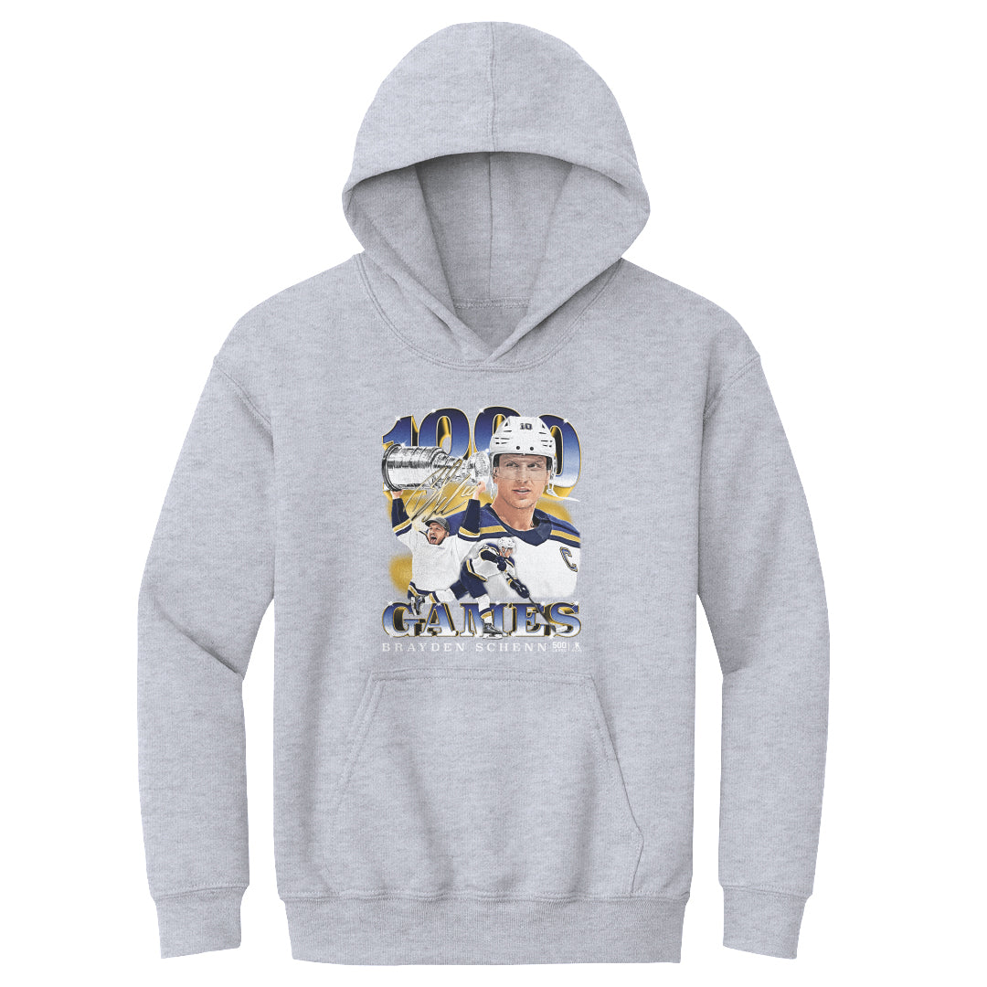 Brayden Schenn Kids Youth Hoodie | 500 LEVEL