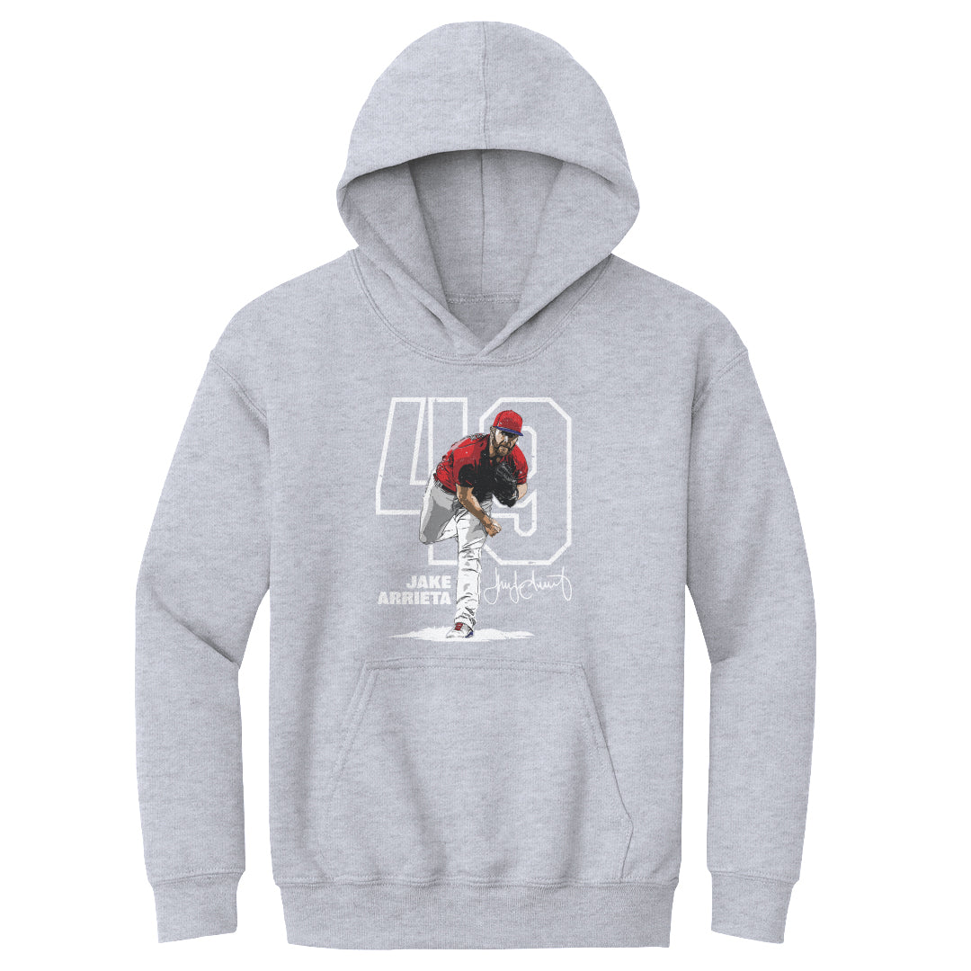Jake Arrieta Kids Youth Hoodie | 500 LEVEL