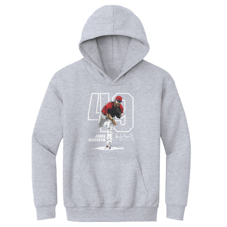 Jake Arrieta Kids Youth Hoodie | 500 LEVEL