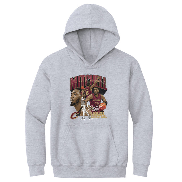 Donovan Mitchell Kids Youth Hoodie | 500 LEVEL