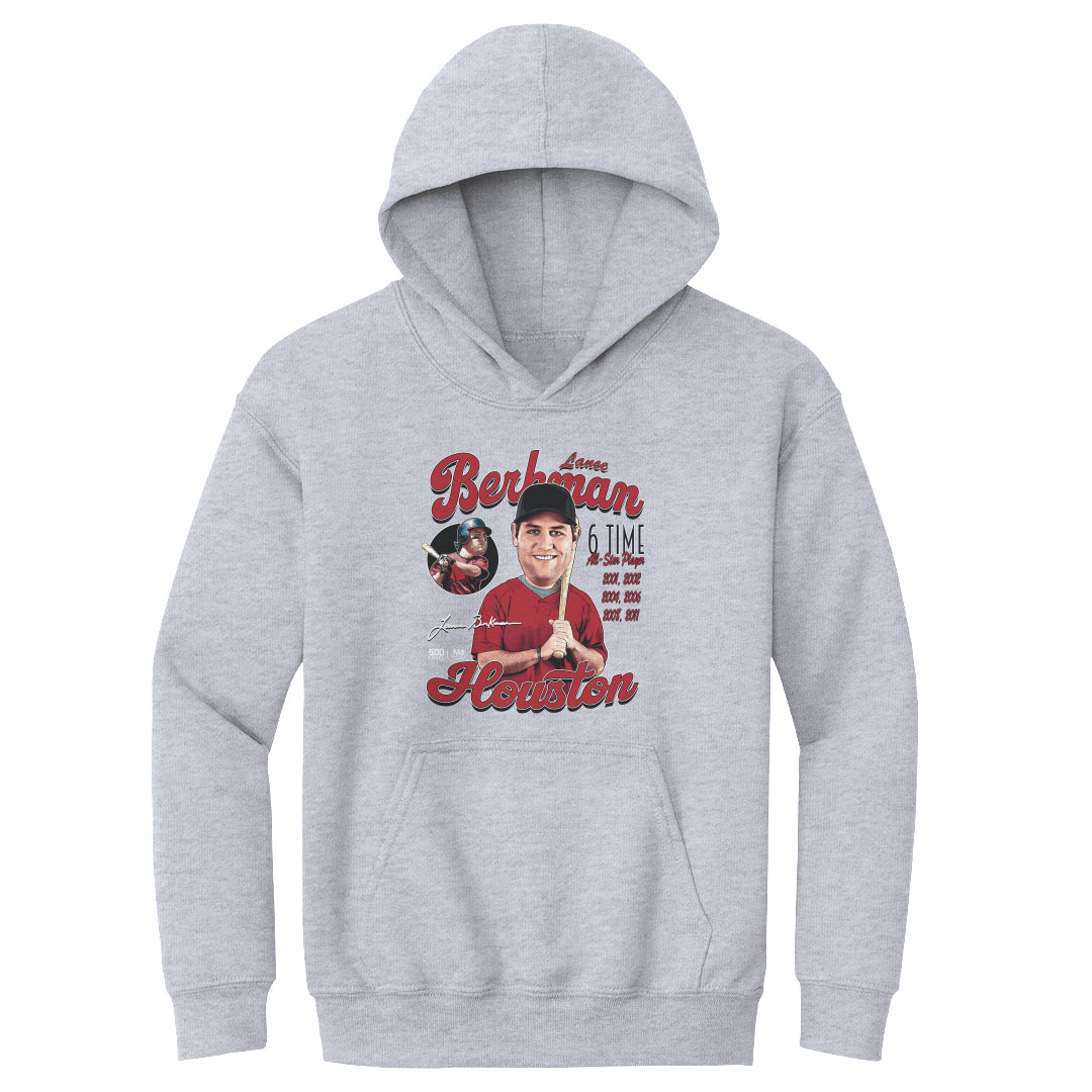 Lance Berkman Kids Youth Hoodie | 500 LEVEL