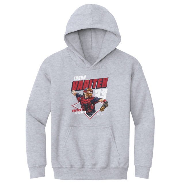 Jason Varitek Kids Youth Hoodie | 500 LEVEL