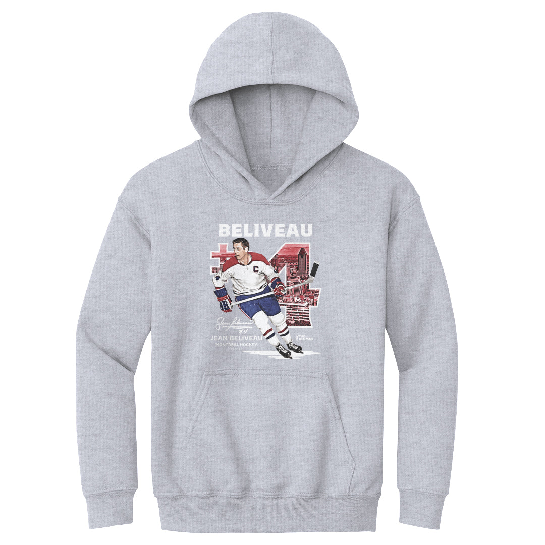 Jean Beliveau Kids Youth Hoodie | 500 LEVEL