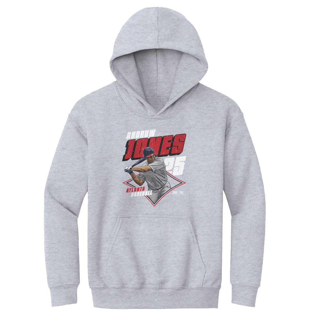 Andruw Jones Kids Youth Hoodie | 500 LEVEL