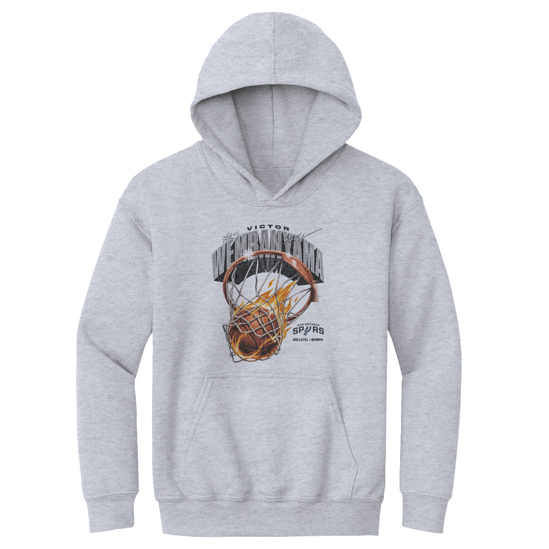 Victor Wembanyama Kids Youth Hoodie | 500 LEVEL