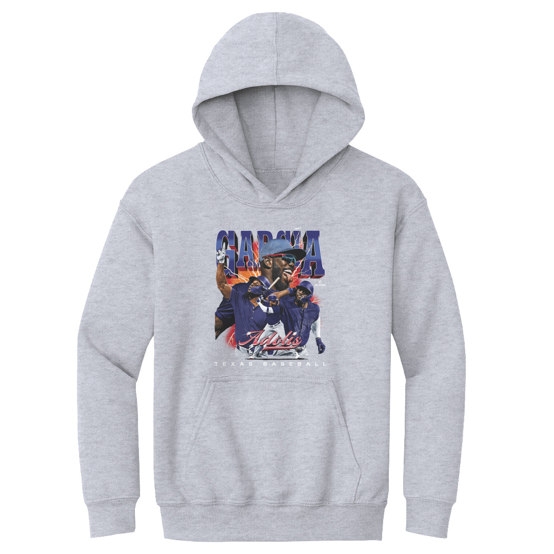 Adolis Garcia Kids Youth Hoodie | 500 LEVEL