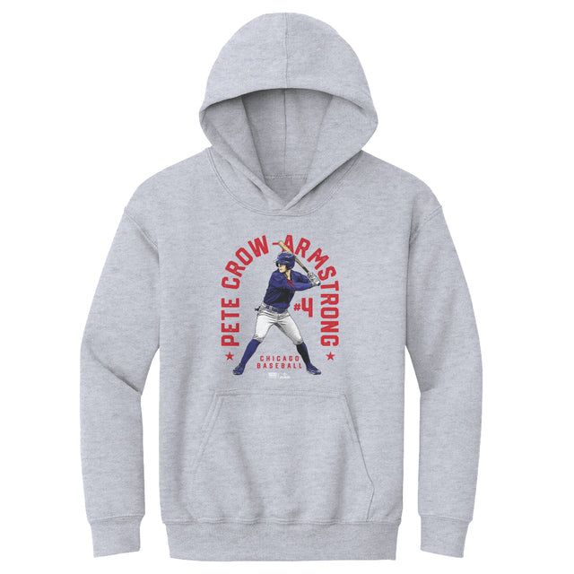 Pete Crow-Armstrong Kids Youth Hoodie | 500 LEVEL