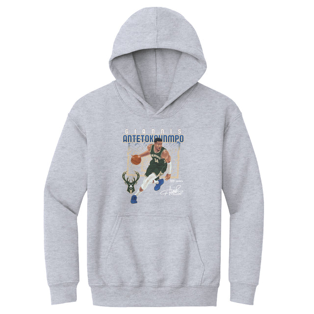 Giannis Antetokounmpo Kids Youth Hoodie | 500 LEVEL