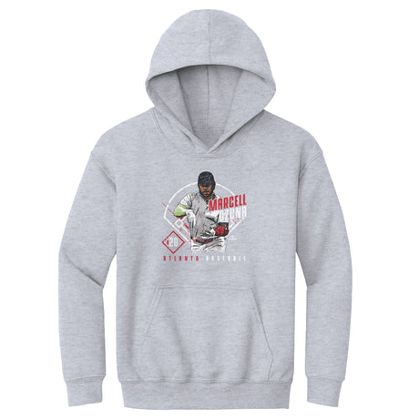 Marcell Ozuna Kids Youth Hoodie | 500 LEVEL