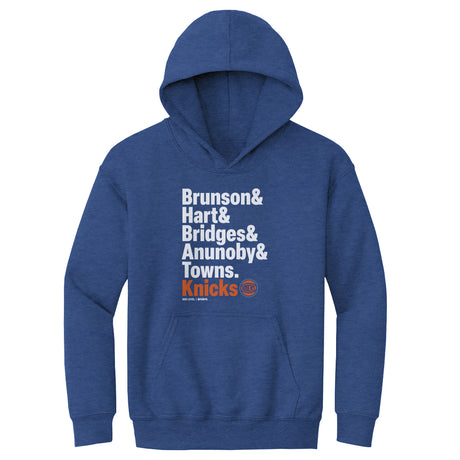 New York Knicks Kids Youth Hoodie | 500 LEVEL