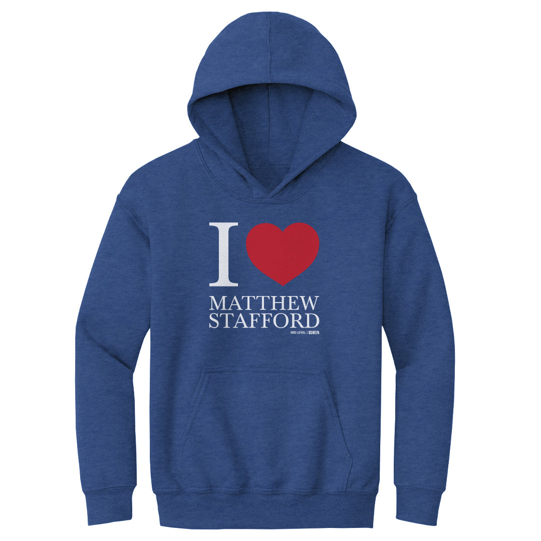 Matthew Stafford Kids Youth Hoodie | 500 LEVEL