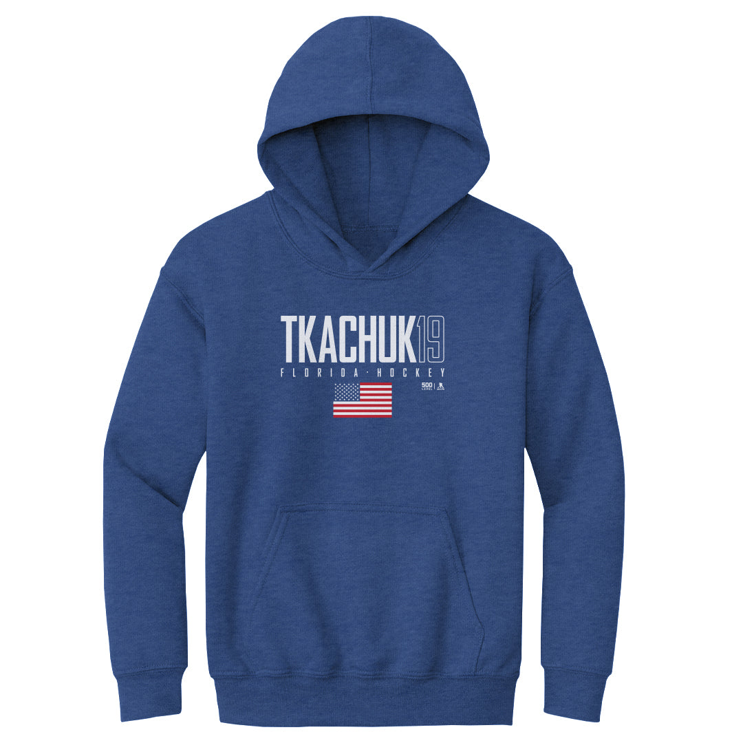 Matthew Tkachuk Kids Youth Hoodie | 500 LEVEL