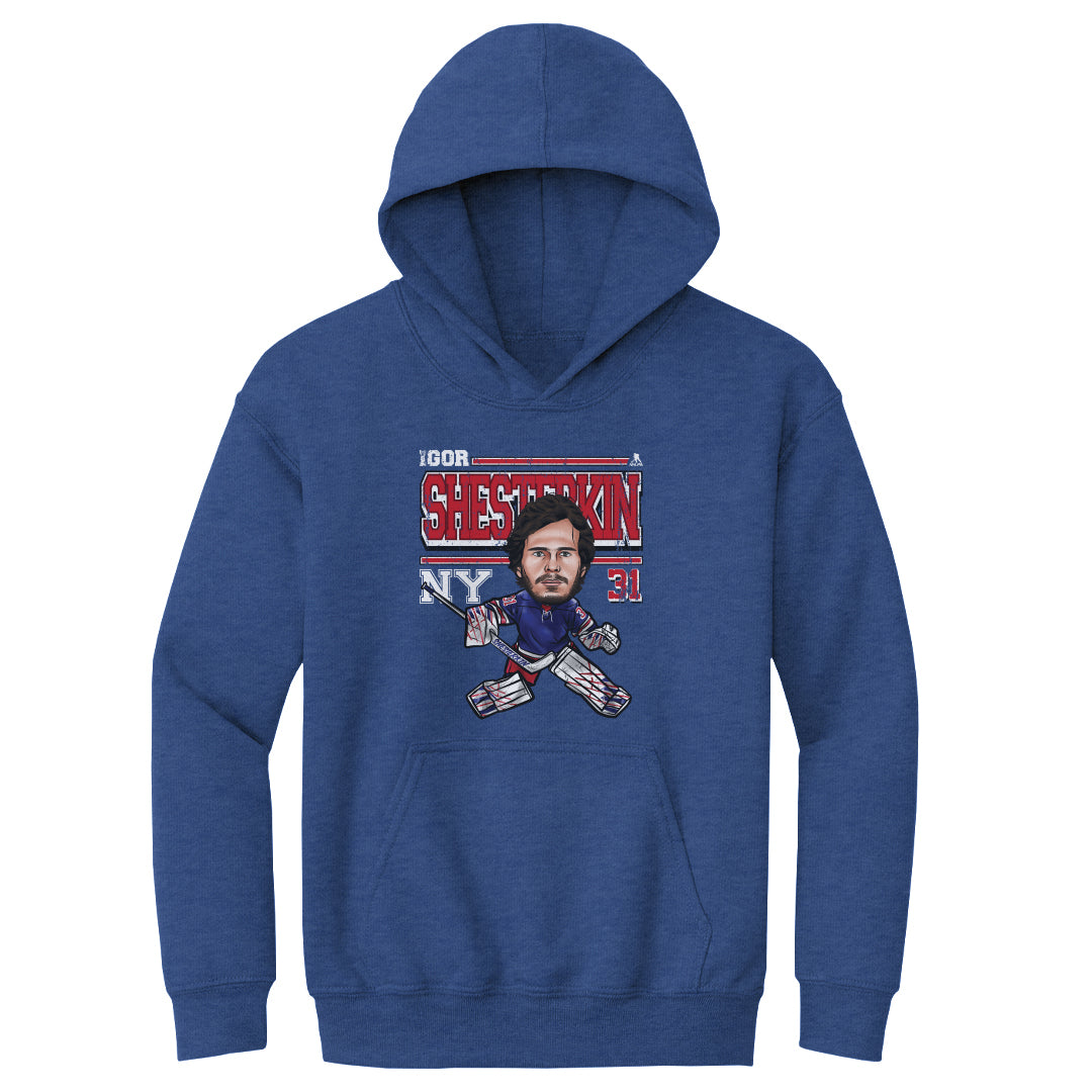 Igor Shesterkin Kids Youth Hoodie | 500 LEVEL