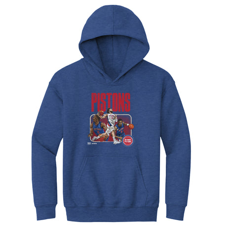 Detroit Pistons Kids Youth Hoodie | 500 LEVEL