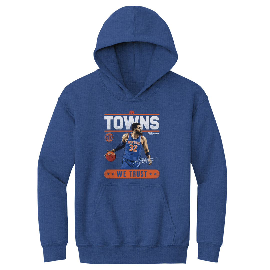Karl-Anthony Towns Kids Youth Hoodie | 500 LEVEL